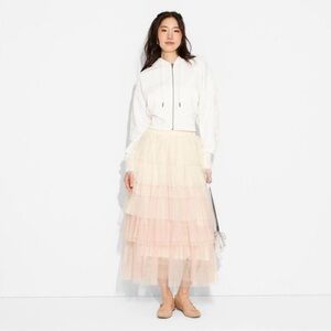 Wicked Paul Tazewell Target Collab Pink Ombré Tulle Butterfly Skirt
